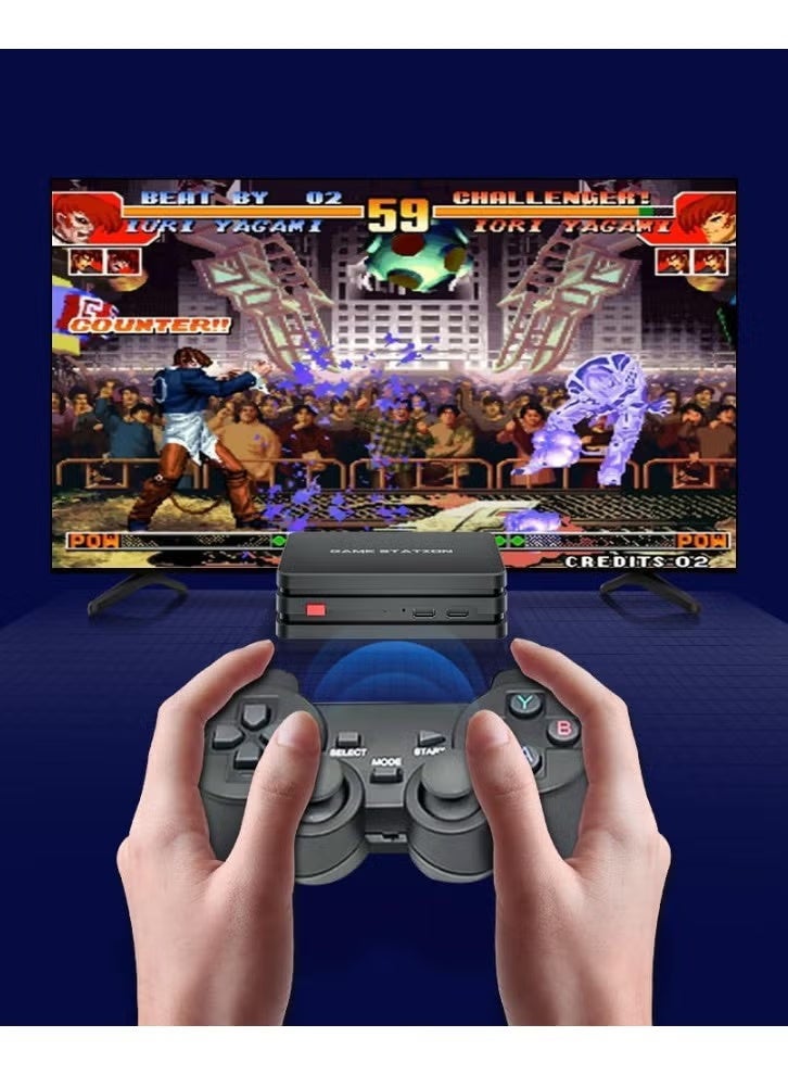 Q9 Video Game Console with Wireless Controller, TV Box, X2 PLUS, 8K, 64GB Built-in Storage, Games for PS1 - Image 3